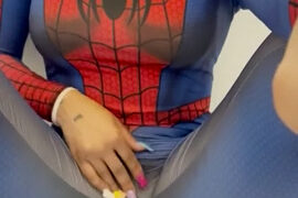 Snaxychann Spiderman video Onlyfans leaked so hot