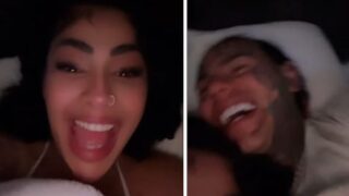 Yailin La Mas with Tekashi Viral sextape leaked so hot