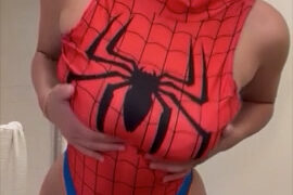 Sophie Rain Spiderman cosplay Nude video Hot trend Onlyfans leak